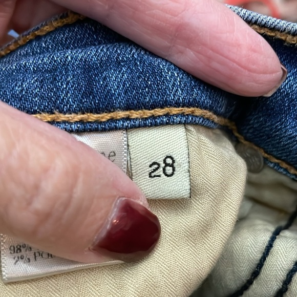 Rag & Bone Skinny Jeans in Color Destroyed Size 28 - Picture 10 of 11